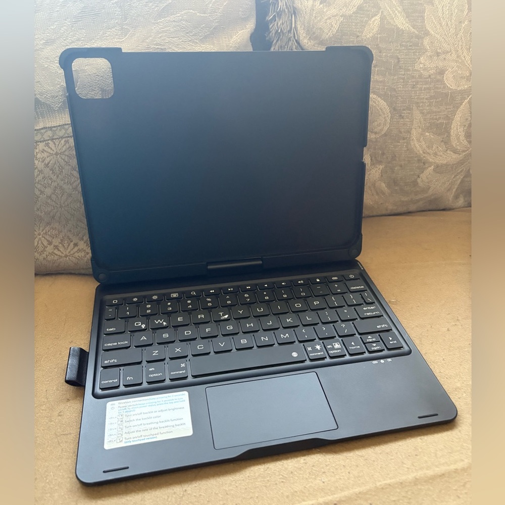 Black Tablet Keyboard Case